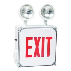 Fulham LED Exit And Emergency Light Combo (004431)