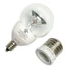 ETi LED Light Bulb With Candelabra To Medium Adapter (00640) -Light Bulbs Shop 00640lg
