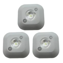 Mr Beams Stick Anywhere Night Light (3 Pack) (00723) -Light Bulbs Shop 00723abmd