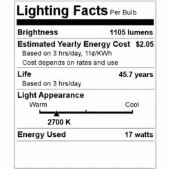 Keystone LED Retrofit Kit/Light Engine (01677) -Light Bulbs Shop 01677 Lighting Facts Labelmd