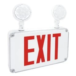 Fulham LED Exit And Emergency Light Combo (040460)