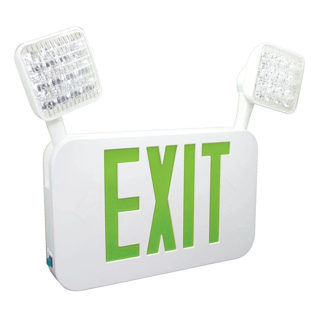 Fulham LED Exit And Emergency Light Combo (040798) 3 Fulham LED Exit And Emergency Light Combo (040798)