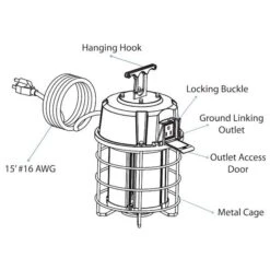NaturaLED LED Work Light (04555) -Light Bulbs Shop 045552md