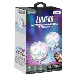 Premier® Premier LED Puck Light And Remote (2 Pack) (05957)