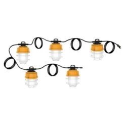 Satco LED Temporary Light String (28976) 6 Satco LED Temporary Light String (28976) -Light Bulbs Shop 08976md 1