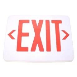 TCP Exit Light Sign With Universal Battery Backup (09114)