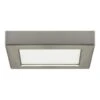 Satco LED Flush Mount Square Ceiling Fixture (09325) -Light Bulbs Shop 09325lg