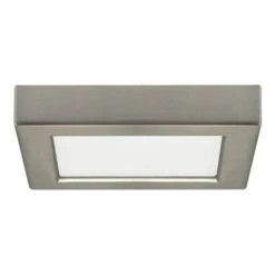 Satco LED Flush Mount Square Ceiling Fixture (09325) -Light Bulbs Shop 09325md