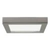 Satco LED Flush Mount Square Ceiling Fixture (09333) -Light Bulbs Shop 09333lg