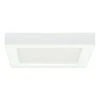 Satco LED Flush Mount Square Ceiling Fixture (09681) -Light Bulbs Shop 09335lg 1