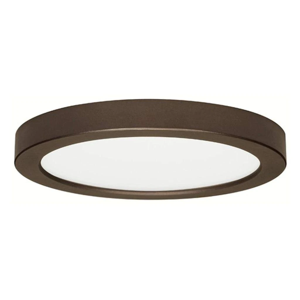 9" - 18.5 Watt - 120 Volt - 2,700K - Warm White - Bronze - Aluminum Housing - Blink - Dimmable| Satco LED Flush Mount Ceiling Fixture 3 9" - 18.5 Watt - 120 Volt - 2,700K - Warm White - Bronze - Aluminum Housing - Blink - Dimmable| Satco LED Flush Mount Ceiling Fixture