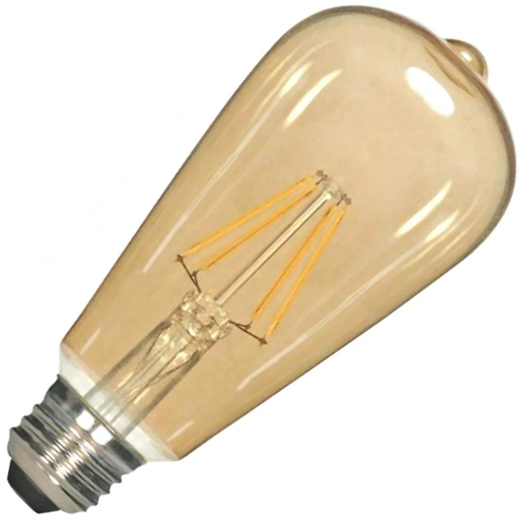 Satco LED Antique Filament Light Bulb (09578) 3 Satco LED Antique Filament Light Bulb (09578)