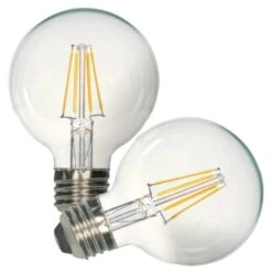 Satco LED Light Bulb (2-Pack) (21737) -Light Bulbs Shop 09893pk2amd