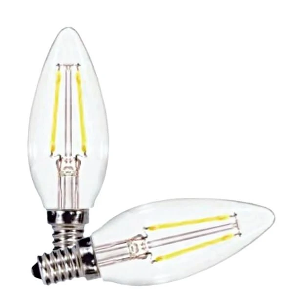 Satco LED Filament Light Bulb (2 Pack) (21706) 4 Satco LED Filament Light Bulb (2 Pack) (21706) - Image 2