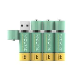 MPOWERD AA USB Rechargeable Batteries (4 Pack) (10317) 9 MPOWERD AA USB Rechargeable Batteries (4 Pack) (10317) -Light Bulbs Shop 10317md