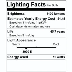 Keystone LED Retrofit Kit/Light Engine (10926) -Light Bulbs Shop 10926 Lighting Facts Labelmd