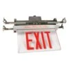 Fulham FireHorse Exit Sign (10981) -Light Bulbs Shop 10981lg