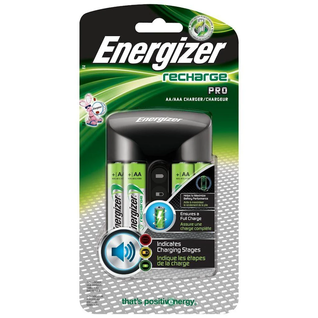 Eveready Rechargeable Batteries Charger (Includes 4 AA NiMH Batteries) (12104) 3 Eveready Rechargeable Batteries Charger (Includes 4 AA NiMH Batteries) (12104)