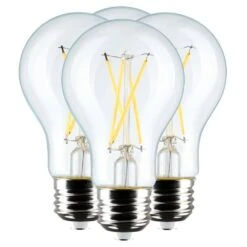 Satco LED Antique Filament Light Bulb (4 Pack) (12462)