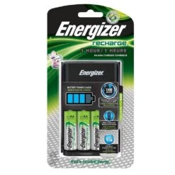 Eveready Rechargeable Batteries Charger (Includes 4 AA NiMH Batteries) (12883)