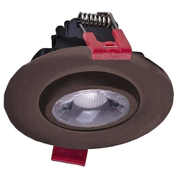 Nicor LED Recessed Gimbal Downlight (13933) 3 Nicor LED Recessed Gimbal Downlight (13933)