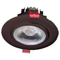 Nicor LED Recessed Gimbal Downlight (13966)