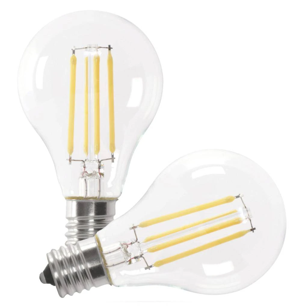 Feit Electric LED Antique Filament Light Bulb (2 Pack) (15755) 3 Feit Electric LED Antique Filament Light Bulb (2 Pack) (15755)