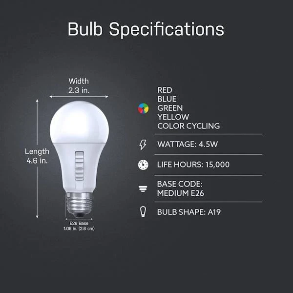 Feit Electric LED Smart Bulb (17298) 6 Feit Electric LED Smart Bulb (17298) - Image 4