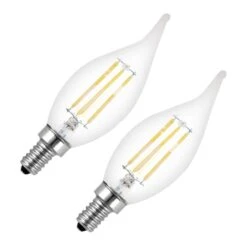 Feit Electric Antique Reproduction LED Filament Light Bulb (2 Pack) (20993)