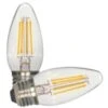 Satco LED Filament Light Bulb (2 Pack) (21703) 2 Satco LED Filament Light Bulb (2 Pack) (21703) -Light Bulbs Shop 21703cmd