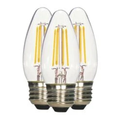 Satco LED Filament Light Bulb (3 Pack) (21709) -Light Bulbs Shop 21709md