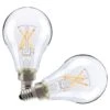 Satco LED Antique Filament Light Bulb (2 Pack) (21710) -Light Bulbs Shop 21710blg