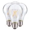 Satco LED Antique Filament Light Bulb (4-Pack) (21712) -Light Bulbs Shop 21712alg