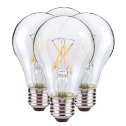 Satco LED Antique Filament Light Bulb (4-Pack) (21712)