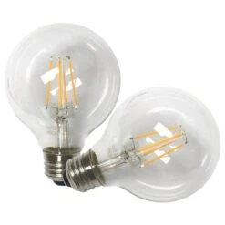 GE LED Filament Light Bulb (2 Pack) (23344)