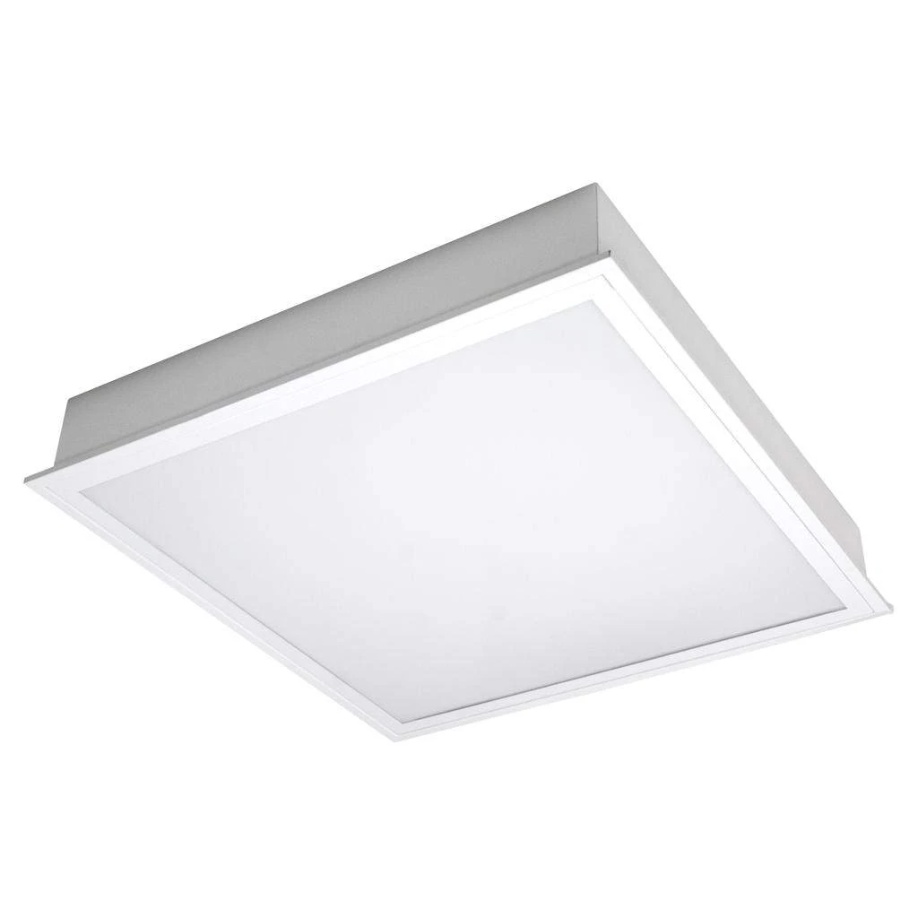 TCP LED Light Fixture With Frosted White Opaque Lens (26329) 3 TCP LED Light Fixture With Frosted White Opaque Lens (26329)