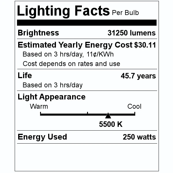Olympia Lighting LED Light Bulb (25012) 4 Olympia Lighting LED Light Bulb (25012) - Image 2