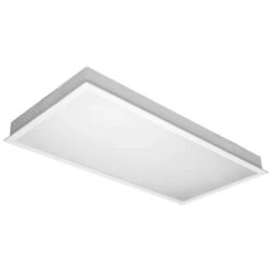 TCP LED Light Fixture With Opaque Frosted White Lens (26342)