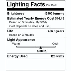 Venture LED Area Light Fixture (34179) 7 Venture LED Area Light Fixture (34179) -Light Bulbs Shop 34179 Lighting Facts Labelmd