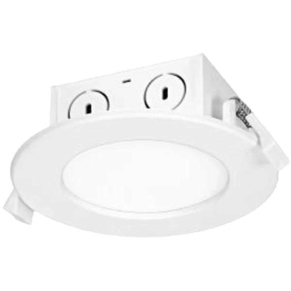 4" - 8.5 Watt - 120 Volt - 4,000K - Cool White - White - Direct Wire - Round - Dimmable| Satco LED Retrofit Downlight 4 4" - 8.5 Watt - 120 Volt - 4,000K - Cool White - White - Direct Wire - Round - Dimmable| Satco LED Retrofit Downlight - Image 2
