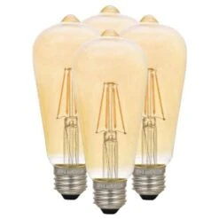Sylvania LED Antique Filament Light Bulb (4 Pack) (40329) 6 Sylvania LED Antique Filament Light Bulb (4 Pack) (40329) -Light Bulbs Shop 40328md