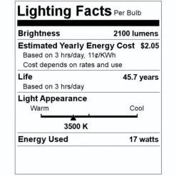 Sylvania LED Light Bulb (40332) 7 Sylvania LED Light Bulb (40332) -Light Bulbs Shop 40332 Lighting Facts Labelmd