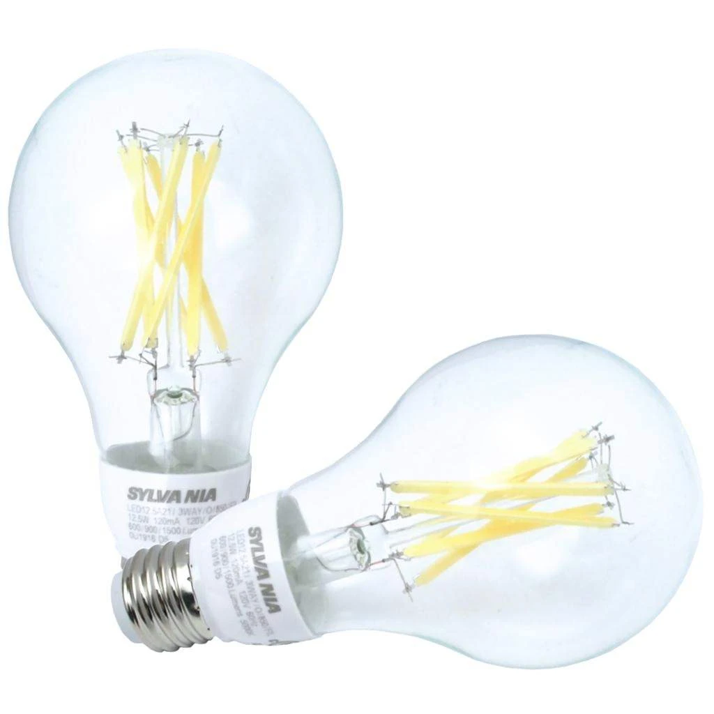 Sylvania LED Antique Filament Light Bulb (2 Pack) (40754) 3 Sylvania LED Antique Filament Light Bulb (2 Pack) (40754)