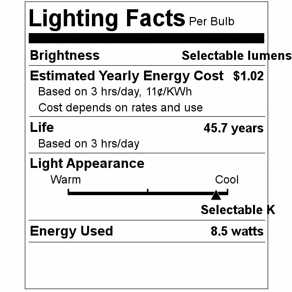 Sylvania LED Light Bulb (41691) 5 Sylvania LED Light Bulb (41691) - Image 3