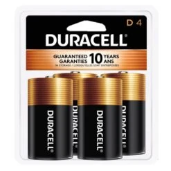 Duracell Battery (4 Pack) (43001)