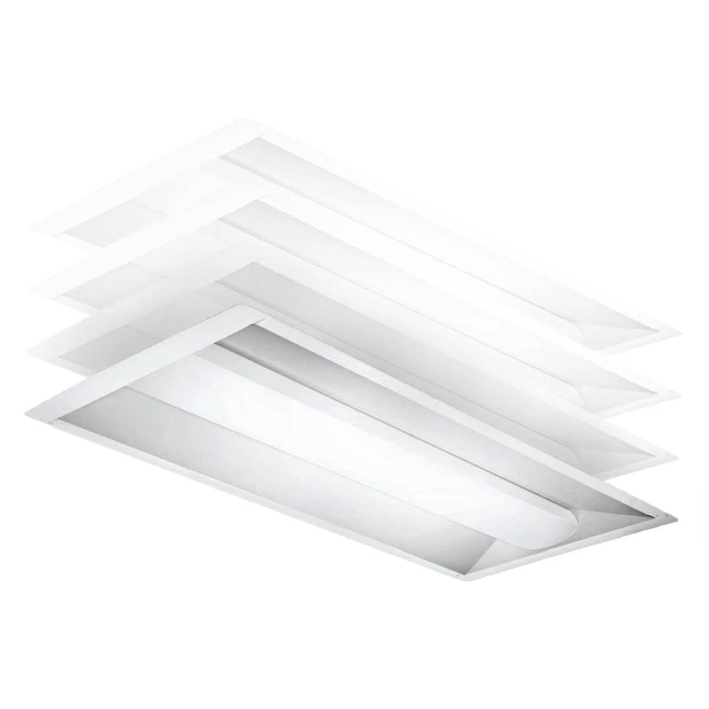 Philips LED Troffer Fixture (4 Pack) (524389) 3 Philips LED Troffer Fixture (4 Pack) (524389)