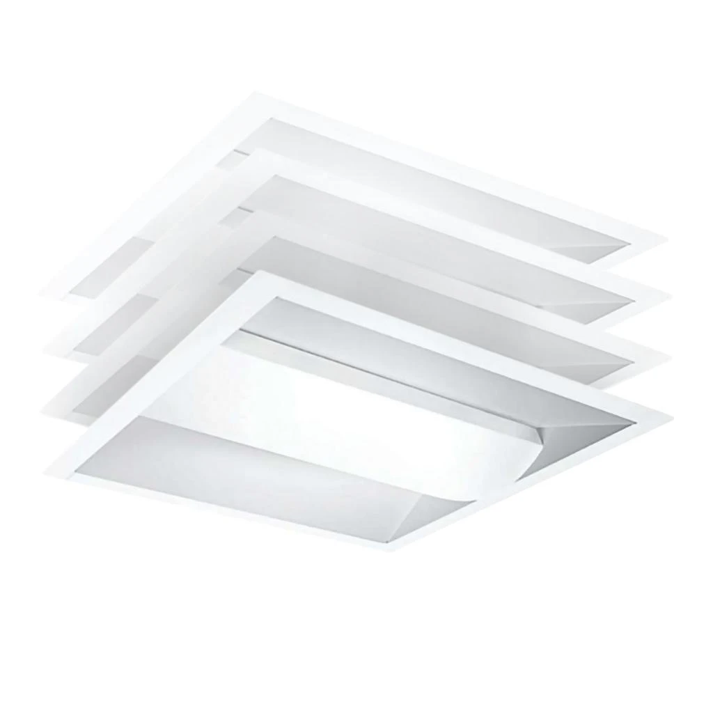 Philips LED Troffer Fixture (4 Pack) (524363) 3 Philips LED Troffer Fixture (4 Pack) (524363)