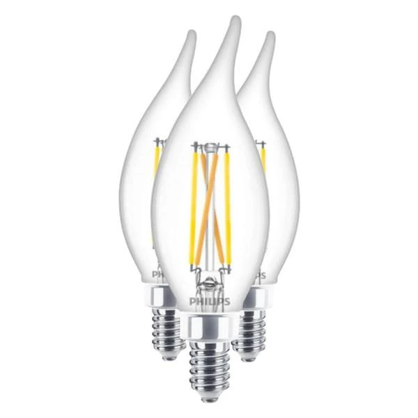 Philips LED Light Bulb (3 Pack) (566653) 4 Philips LED Light Bulb (3 Pack) (566653) - Image 2