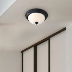 Westinghouse LED Indoor Flush Mount Ceiling Fixture (611865) 11 Westinghouse LED Indoor Flush Mount Ceiling Fixture (611865) -Light Bulbs Shop 611865closetmd