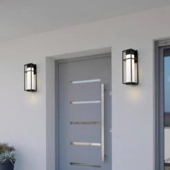 Nuvo LED Outdoor Wall Sconce (66694) -Light Bulbs Shop 66694doormd